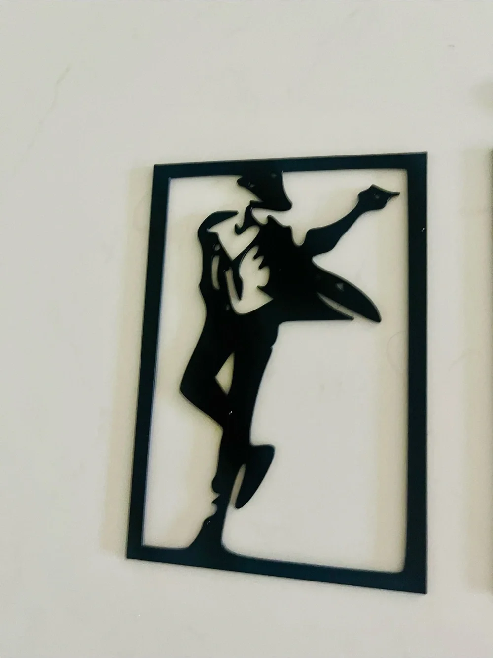Black Silhouette Dancer Wall Art Set - Home Wall Decor